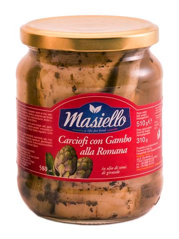 ARTICHOKES ALLA ROMANA IN OIL 530g JAR