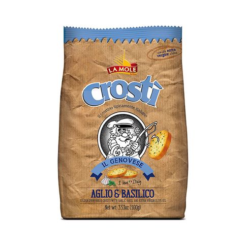 &deg;&deg;CROSTI AGLIO & BASILICO 100g