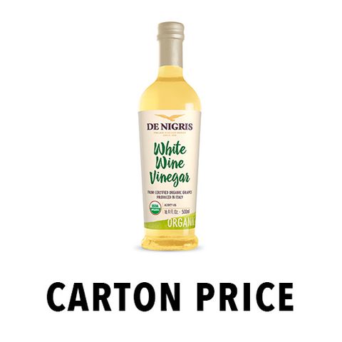 **ORGANIC WHITE WINE VINEGAR 500ml