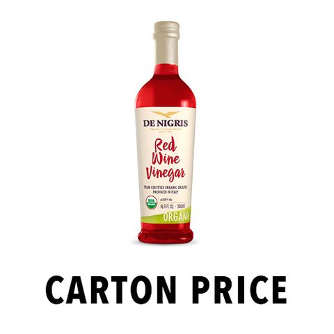 **ORGANIC RED WINE VINEGAR 500ml