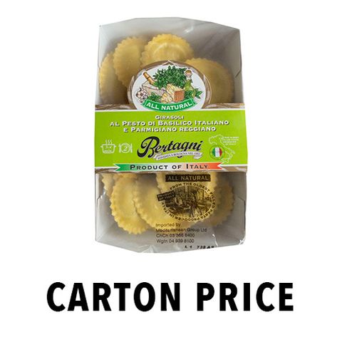 **RAVIOLI (GIRASOLI) PESTO & PARMESAN REGGIANO 250g