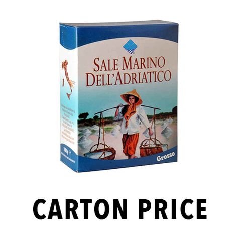 SEA SALT COARSE "DELL'ADRIATICO" 1kg BOX