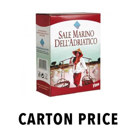 SEA SALT FINE "DELL'ADRIATICO" 1kg BOX