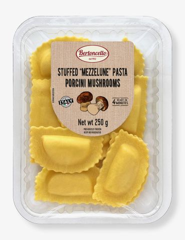 PORCINI MUSHROOMS MEZZELUNE 250g