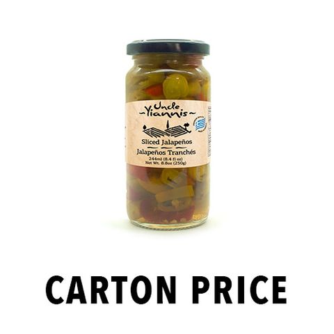 SLICED JALAPENO MIX 244ml Jar