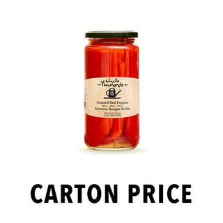 ROASTED RED PEPPERS STRIPS 500ml Jar