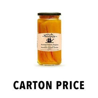 ROASTED YELLOW PEPPERS STRIPS 500ml Jar