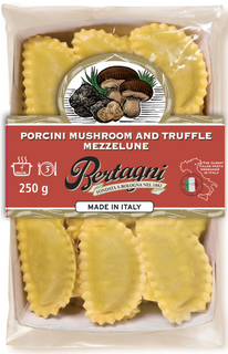 MEZZELUNE PORCINI & TRUFFLE 250g