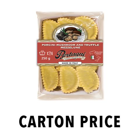 MEZZELUNE PORCINI & TRUFFLE 250g