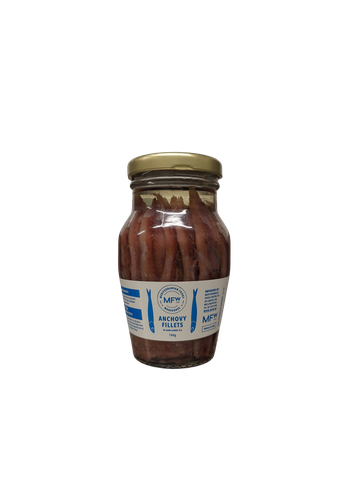 MFW ANCHOVY FILLETS IN OIL 140g JAR
