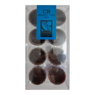 CHOCOLATE CUPS (8 units per tray)