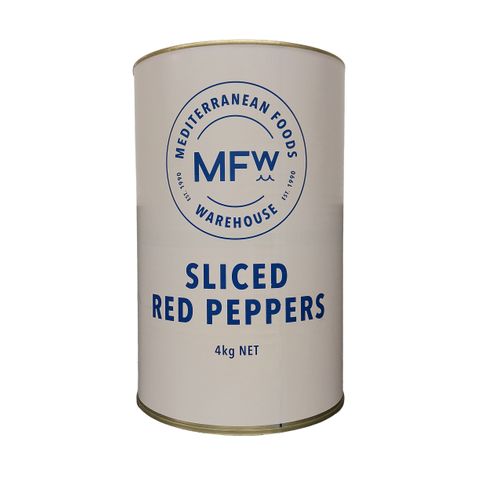 MFW PEPPERS SLICED 4250ml CAN