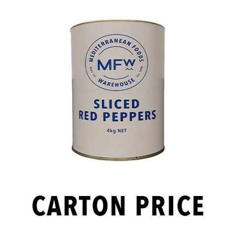 MFW PEPPERS SLICED 4250ml CAN