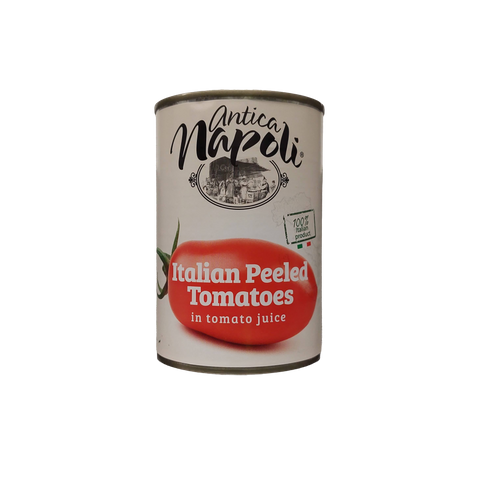 WHOLE PEELED TOMATOES 400g CAN
