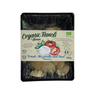 **ORGANIC TOMATO & MOZZARELLA GIRASOLI 250g