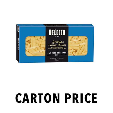 **CANDELE SPEZZATE ARTISAN (537) 500g