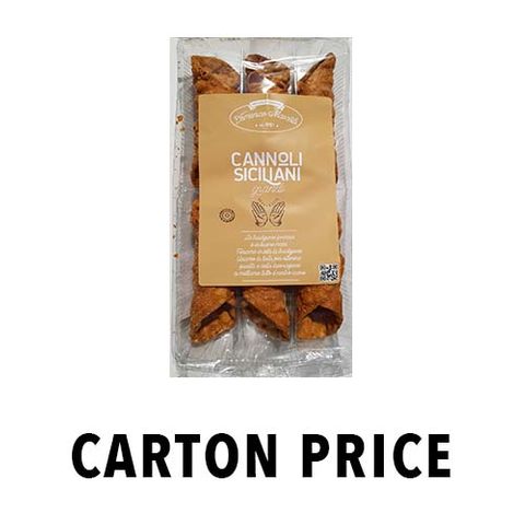 CANNOLI SHELLS LARGE 160g (6 per pack)