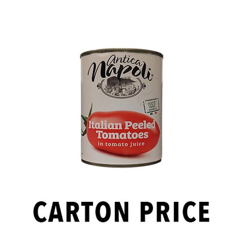 WHOLE PEELED TOMATOES 400g CAN