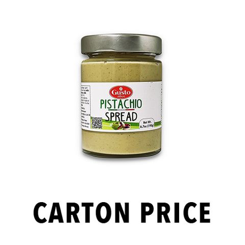PISTACHIO SPREAD 20% 190g Jar