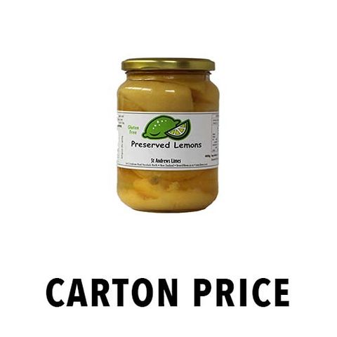 LEMONS PRESERVED IN JAR 375gm