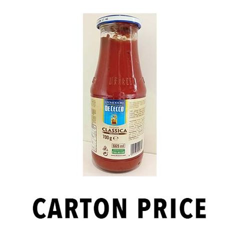 **PASSATA DI POMODORO CLASSICA VELLUTATA 690g