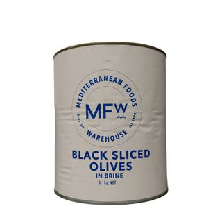 OLIVES BLACK SLICED A10