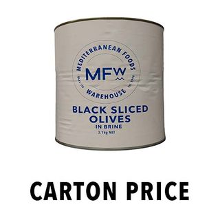 OLIVES BLACK SLICED A10