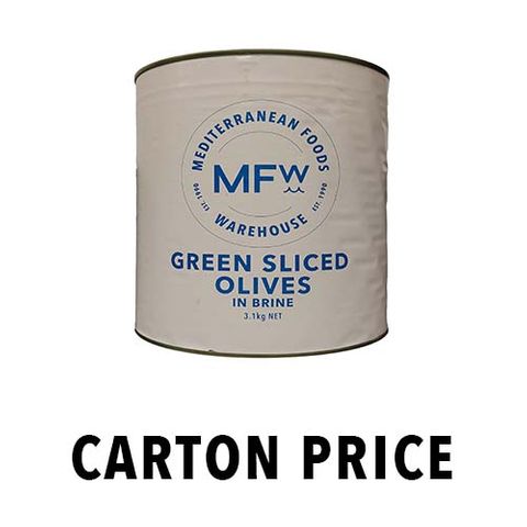 OLIVES GREEN SLICED A10