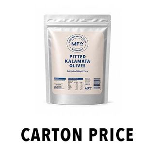 KALAMATA STYLE OLIVES PITTED in Pouch (NDW 936g)