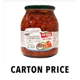POMODORO CUBETTATO (BRUSCHETTA IN OIL) 1062ml JAR