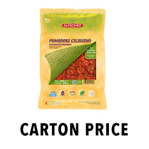 MARINATED SEMIDRIED CHERRY TOMATOES 1kg pouch