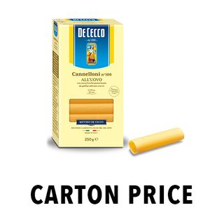 **CANNELLONI TUBES ALL UOVO 250g