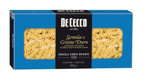 **FUSILLI CORTI BUCATI ARTISAN (598) 500g pack