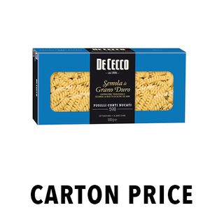 **FUSILLI CORTI BUCATI ARTISAN (598) 500g pack