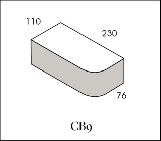 PRESSED REDCB9 SINGLEBULLNOSE AU