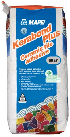 MAPEI ADHESIVE KERABOND PLUS GREY 20KG BAG MA