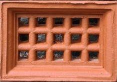 AIR VENT TERRACOTTA SGL HEIGHT NEW 230X110X60MM SB