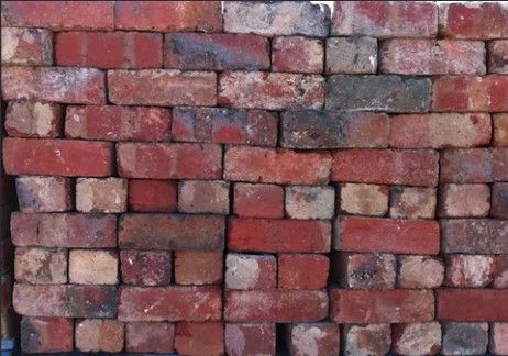 RECYCLED RED BLUE BRICK HE