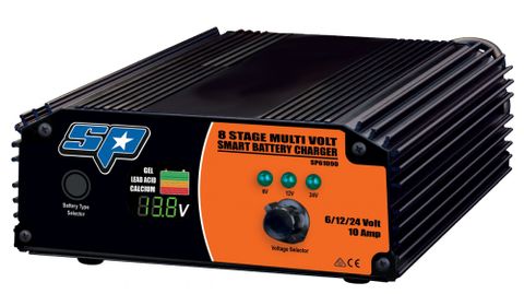 BATTERY CHARGER PULSE MULTI 10AMP 8STAGE