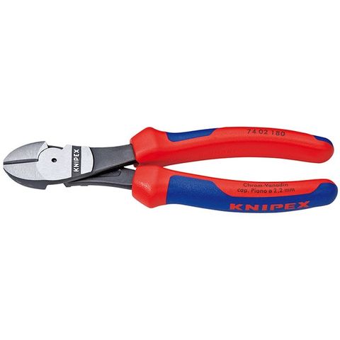 PLIERS KNIPEX H/LEVER DIAGONAL CUT 200MM