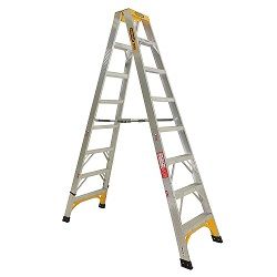 GOR LADDER ALUM DBLE AFRAME 2.4M 150KG