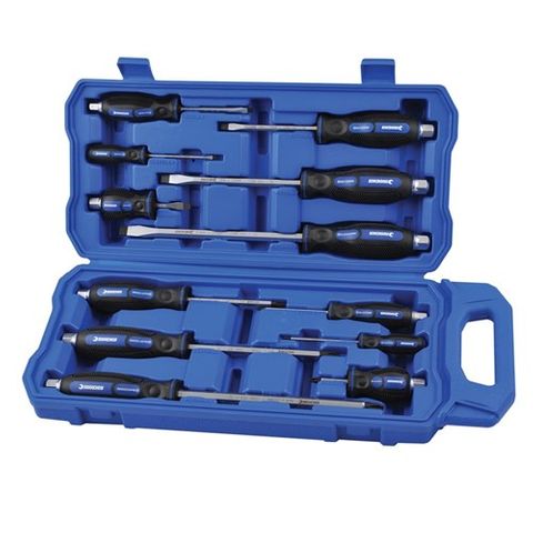 SCREWDRIVER SET KINCROME 12PC GO THRU