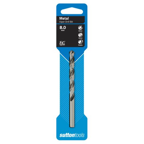 SUTTON DRILL BIT JOBBER 1/8