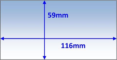 WELDCLASS LENS INNER 106X59MM