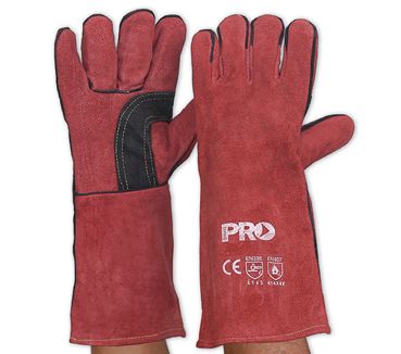 GLOVE WELDERS RED KEVLAR STITCH 16