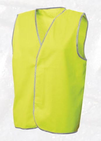 FRONTIER SAFETY VEST YELLOW DAY ONLY