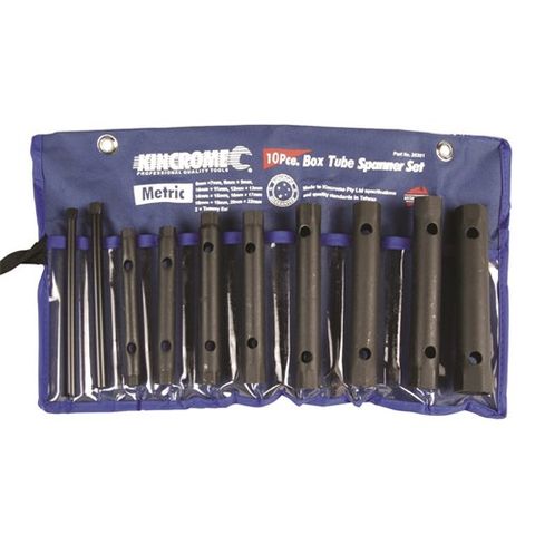 TUBE SPANNER SET METRIC 10PCE