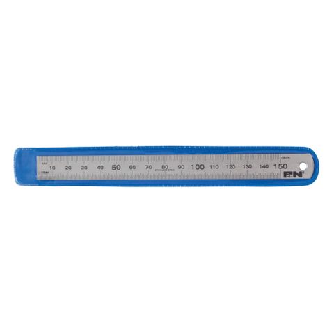 P&N RULER STAINLESS STEEL 150MM