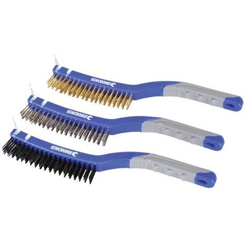 WIRE BRUSH SET LARGE 3PCE