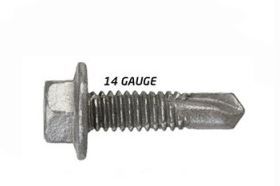 HEX HEAD SCREW 14x22 GAL NO SEAL